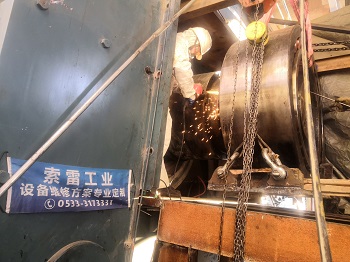 180-120輥壓機軸承位磨損在