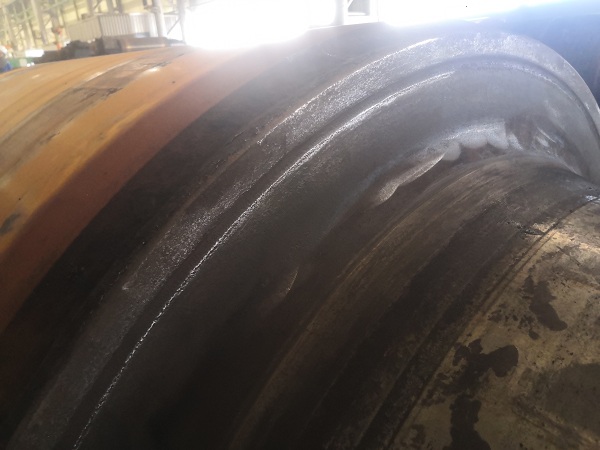 軋機(jī)支撐輥端面密封位快速修復(fù)步驟